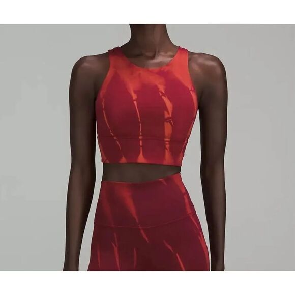 lululemon athletica Other - Lululemon wunder train longline bra size 4